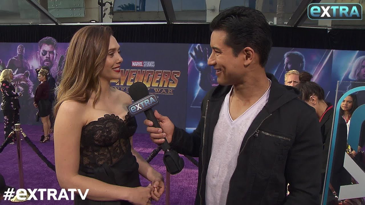 ‘Avengers: Infinity War’ Star Elizabeth Olsen Talks Scarlet Witch Falling in Love with Vision