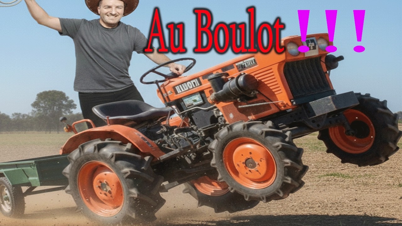 👋Mon Kubota B7001 : Mon meilleur allié pour le jardinage et le ramassage du bois !