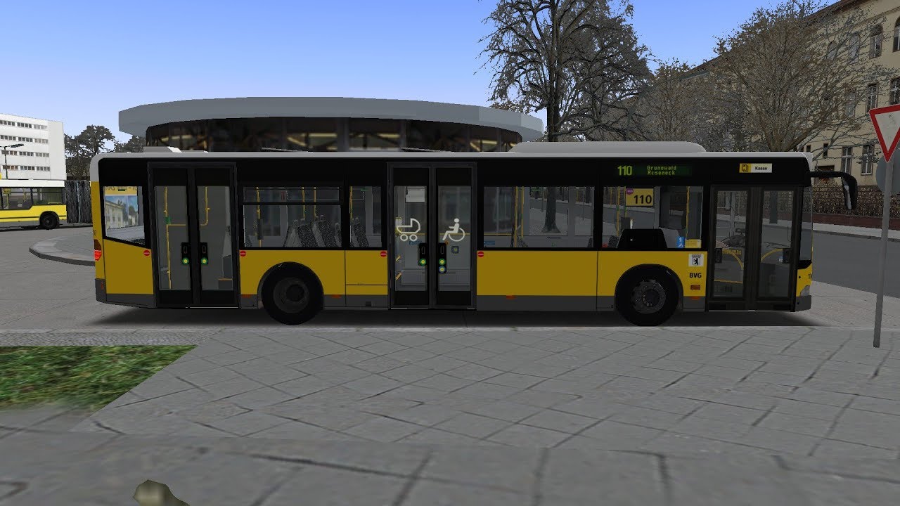 Omsi 2 mit dem MB Citaro EN02 BVG auf der Map Berlin X10