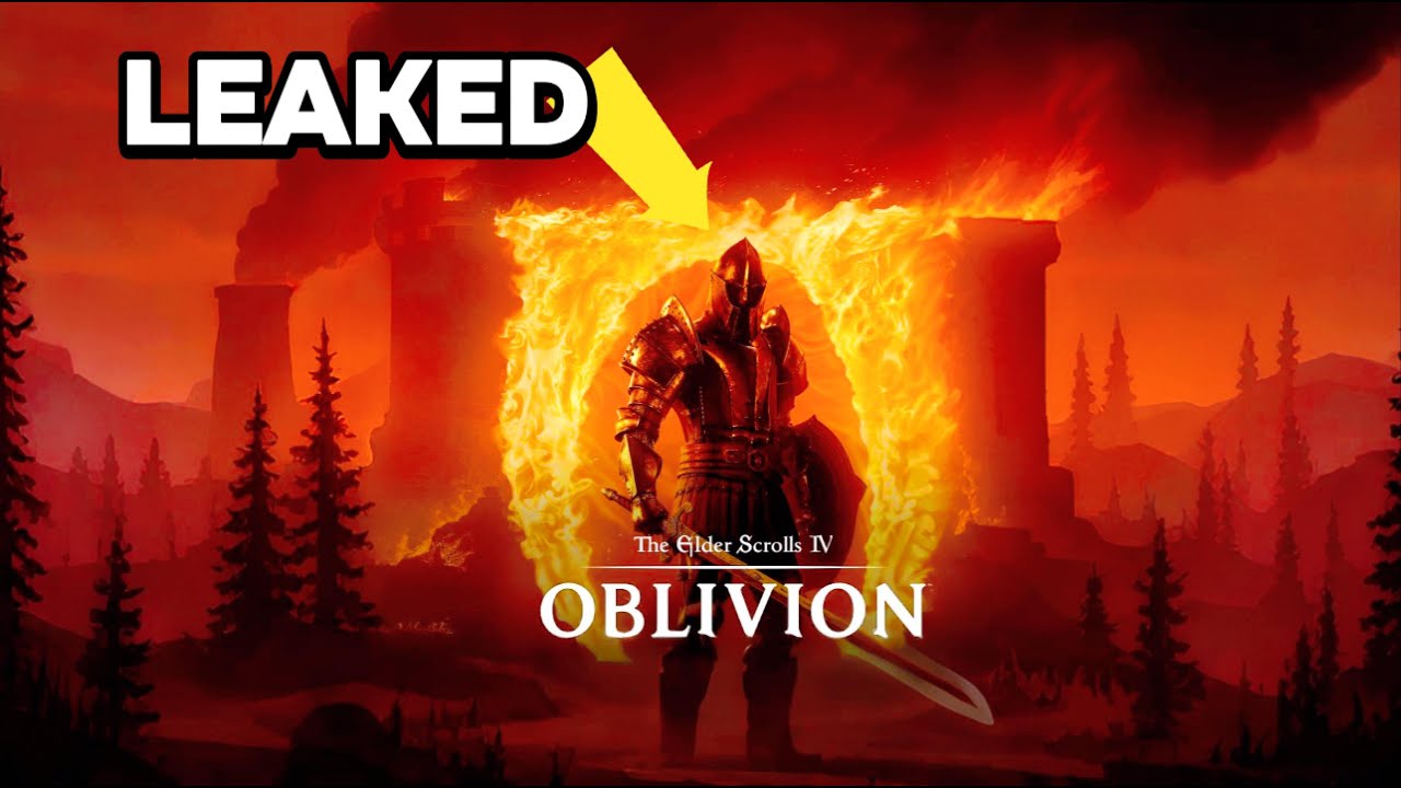 Oblivion Remake Leak Images Over 4K Gameplay | The Elder Scrolls IV