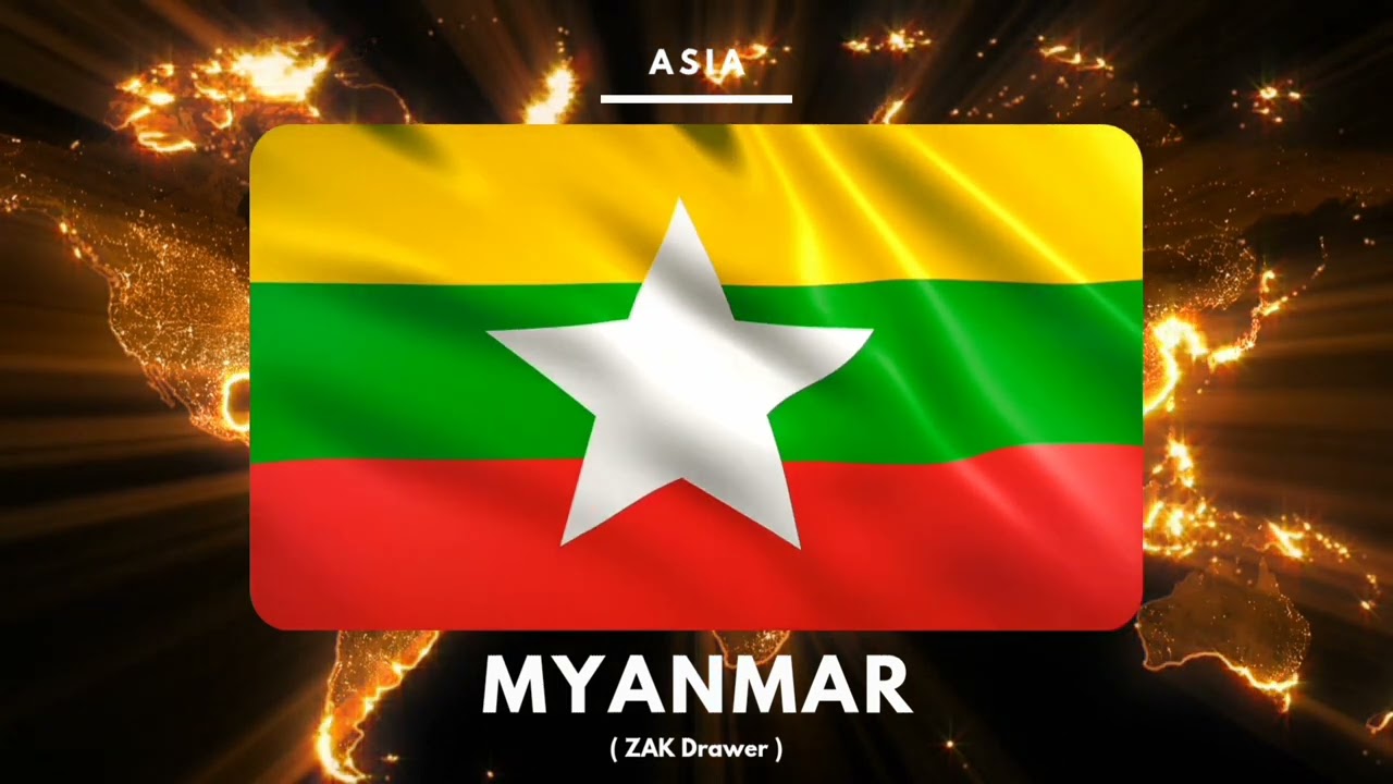 Tahukah Kamu? Inilah Arti dan Makna Bendera Myanmar Menurut AI