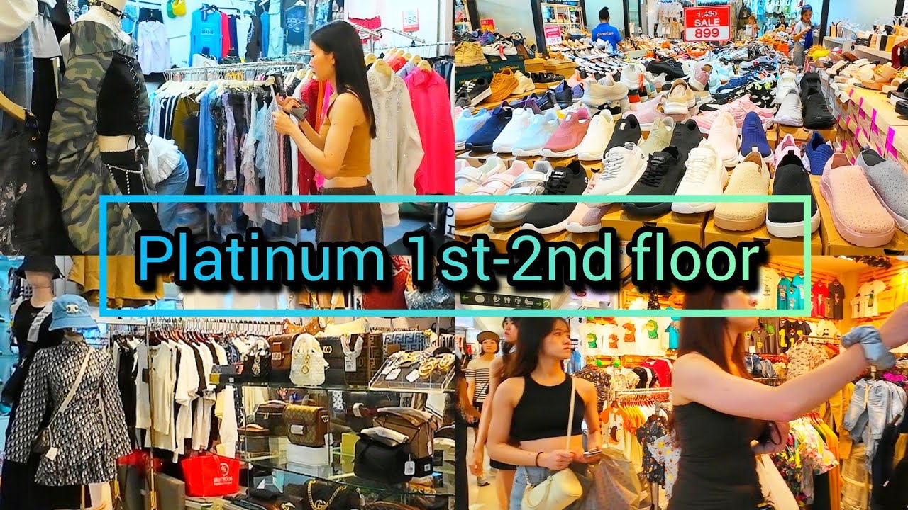 Platinum Fashion Mall 1st-2nd floor, Best Shopping Mall in Bangkok แพลตตินั่ม Update​​  26/09/25