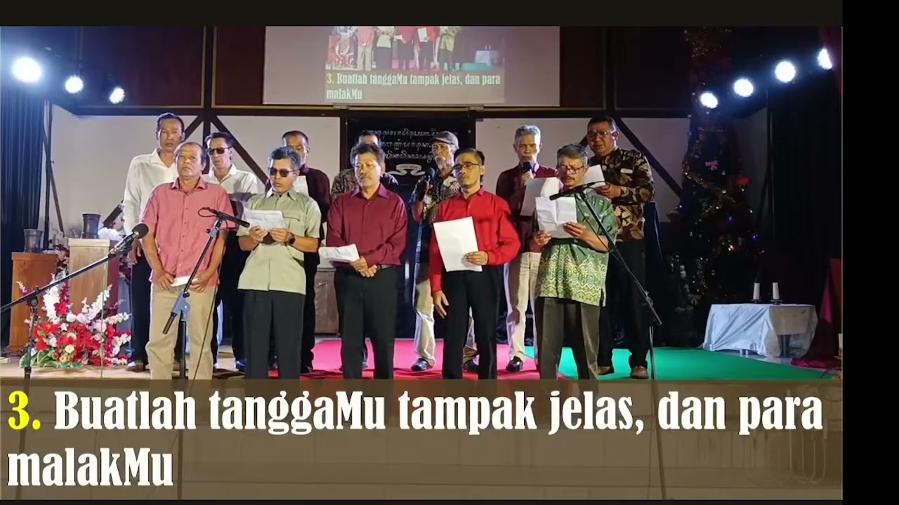 KJ. 401 - Makin Dekat, Tuhan ~ Natal GKJ Salib Putih Salatiga 2025
