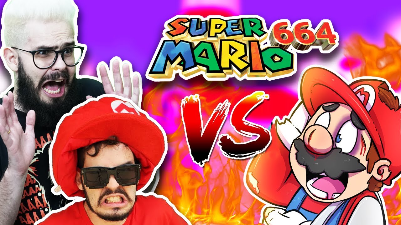 MARIO 664 ESTÁ DE VOLTA! - (DESAFIO RAIZ vs NUTELLA)