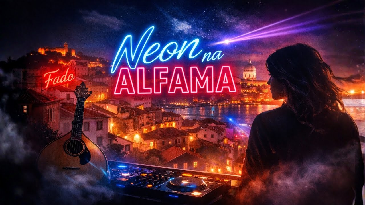 Neon na Alfama (Fado Techno Português) | Canção de Amor, Traição e Saudade