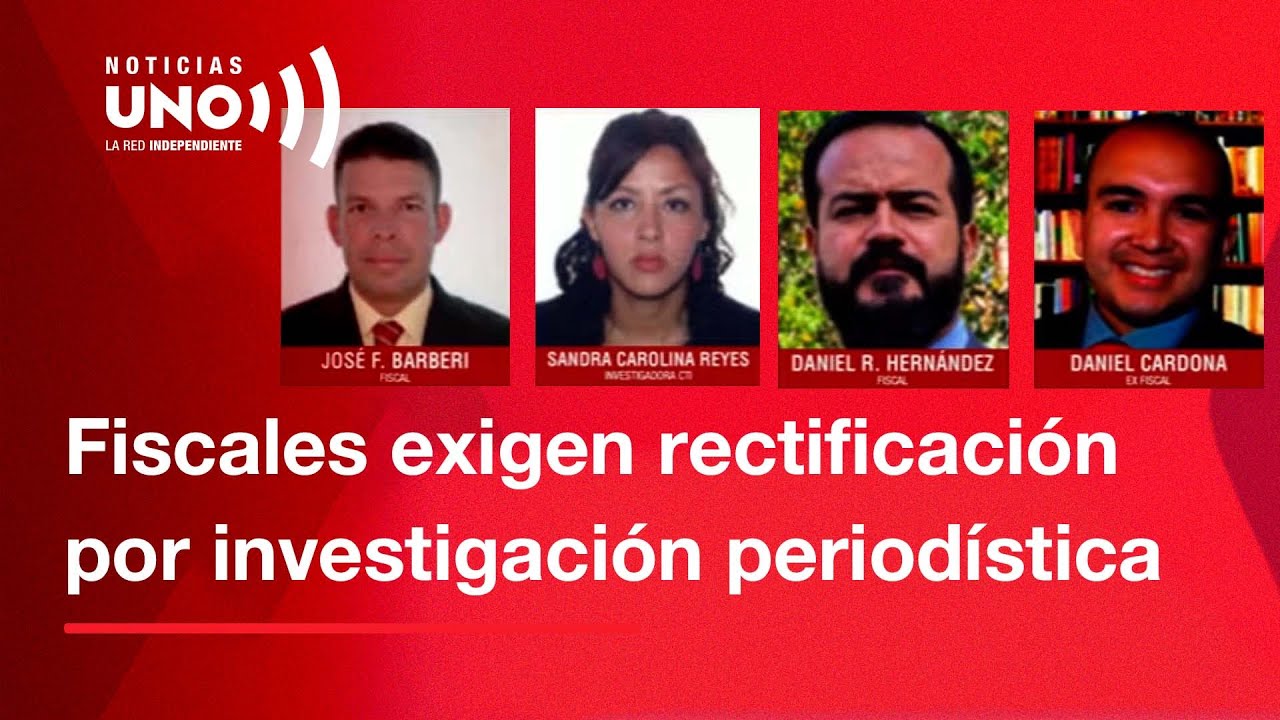 Fiscales que figuran en gráfico de operación 