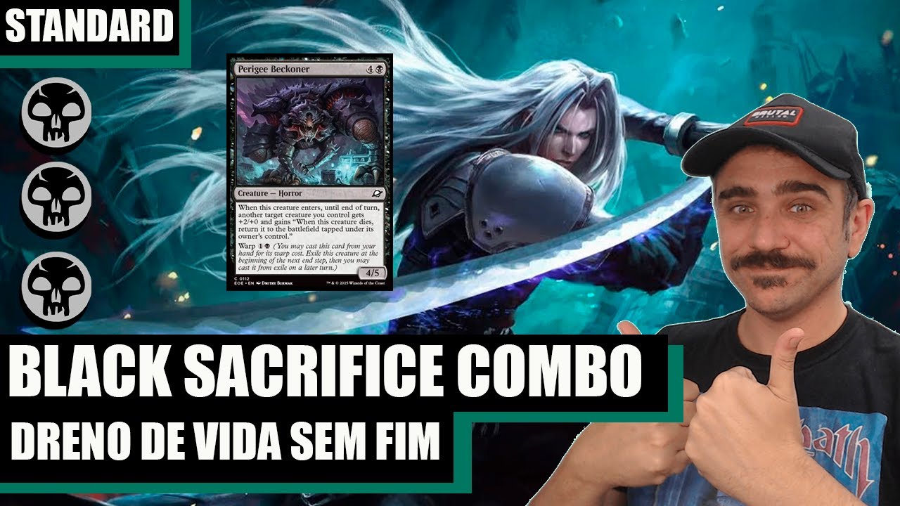 Sacrifice and Infinite Damage - Mono Black Sacrifice Combo - MTG Standard SPM