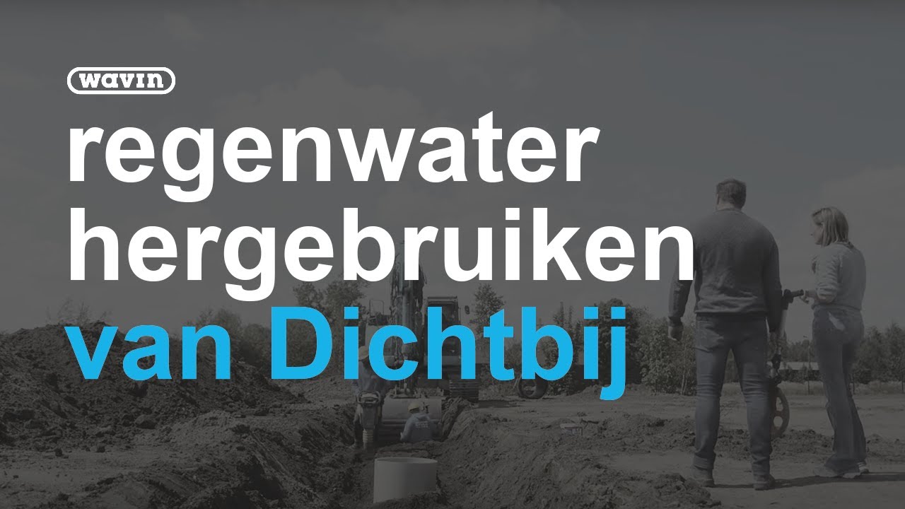 Van dichtbij - Regenwater hergebruiken