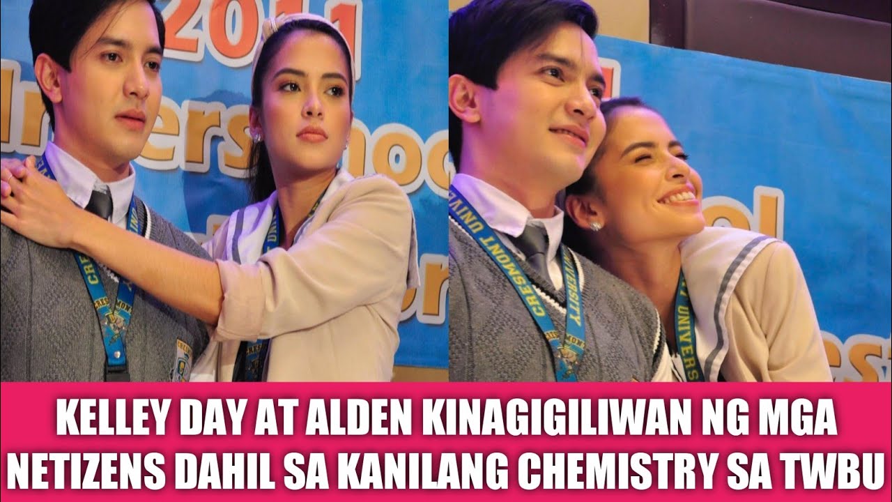 KELLEY DAY AT ALDEN RICHARDS KINAGIGILIWAN NG MGA FANS DAHIL SA KANILANG CHEMISTRY SA TWBU!