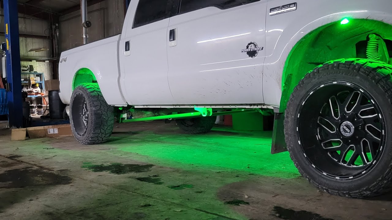 Putting traction bars on a 7.3 f250