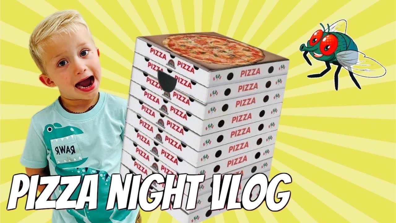 Pizza Night VLOG