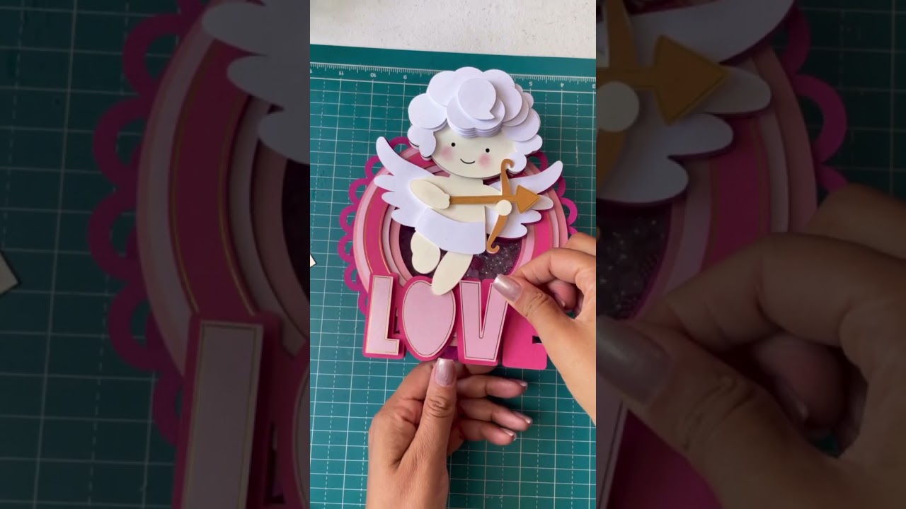 Topo de bolo em camadas - Topo de bolo Shaker #topodebolo #topperdebolo #decora&ccedil;&atilde;odebolo