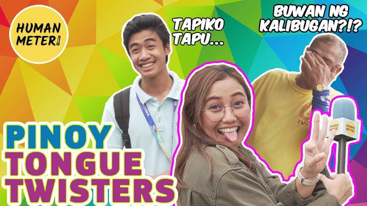 PINOY Tongue Twisters | Tricky Questions | HumanMeter
