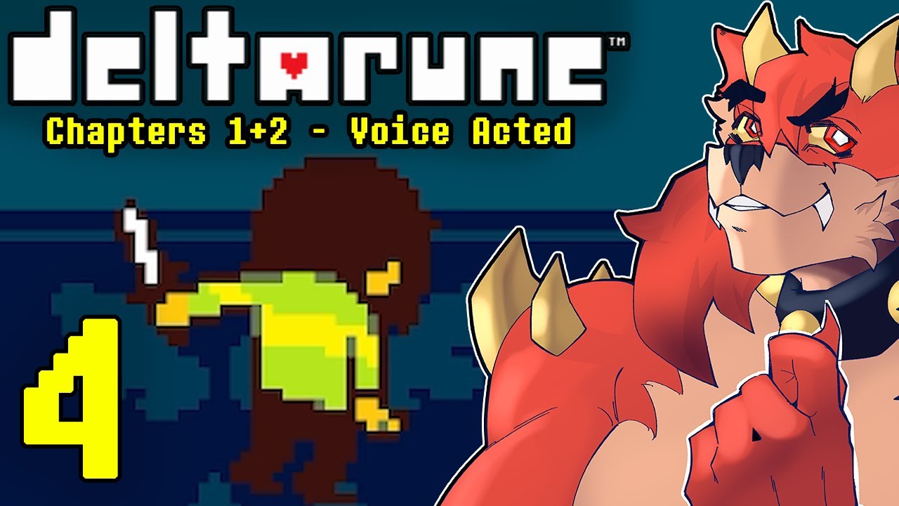Deltarune Chapter 1 Finale + Chapter 2 Intro Voice Acted Playthrough - Episode 4