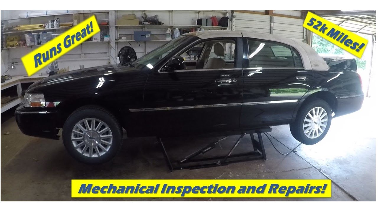 Reconditioning a Neglected Low Mile Lincoln Town Car; Mechanical Inspection