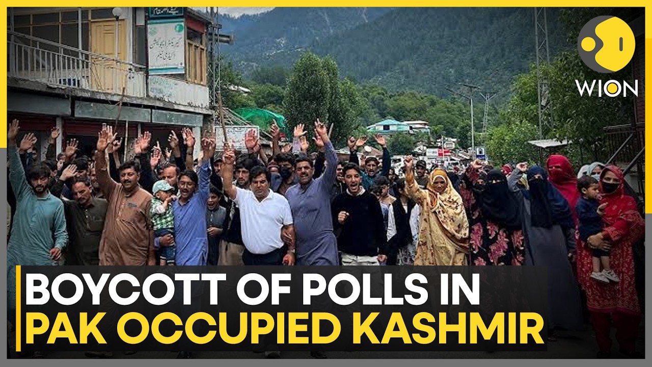 Boycott Of Polls In PoK: Joint Awami Action Committee Demands End Of Refugee Seats | WION News