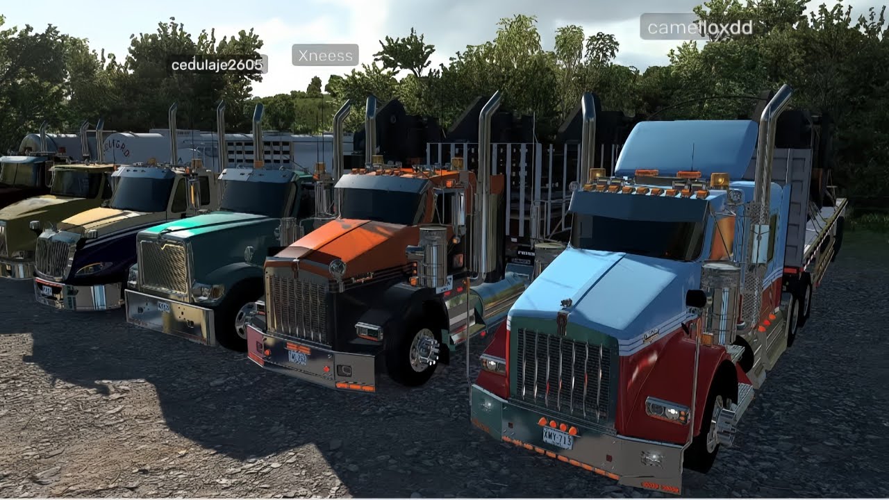 KENWORTH T800 Uno de los camiones mas emblematicos de colombia