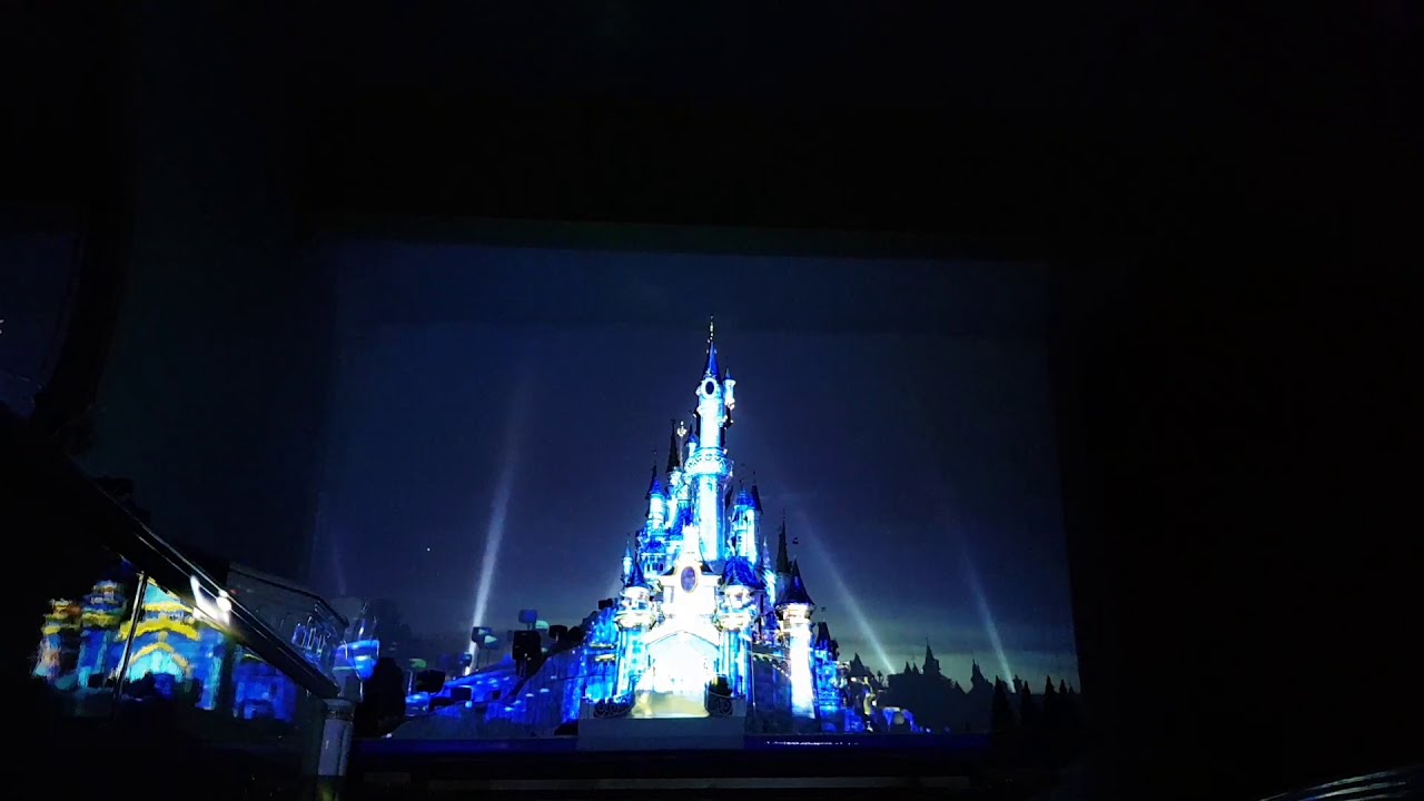 Disney Illuminations in Château de la Belle au Bois Dormant Paper Model