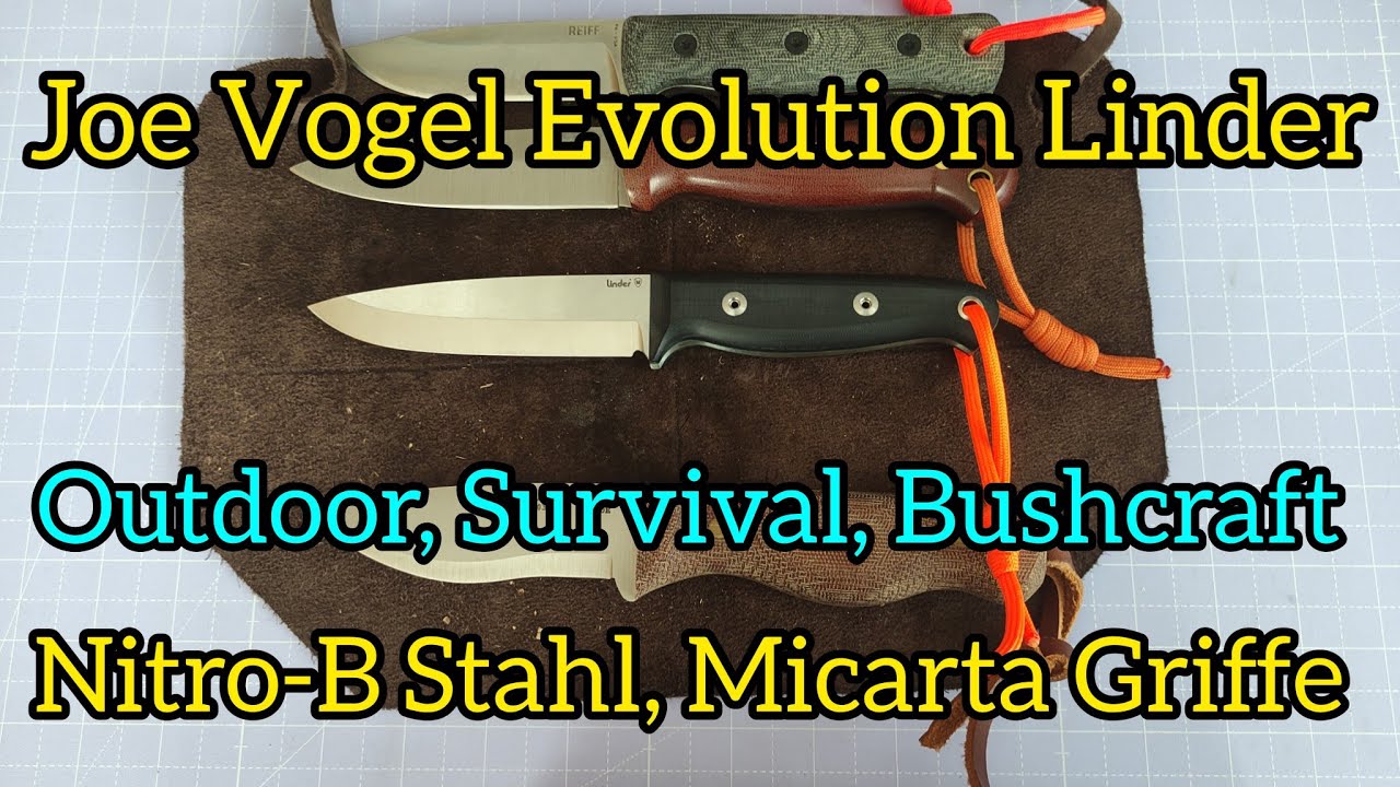 Linder Joe Vogel Evolution Micarta/ Erster Eindruck, Teil 1 - Kooperation Wanger, Kase, Vogel