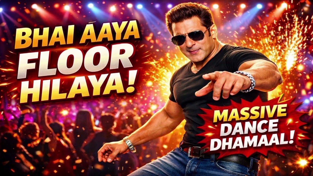 Bhai Aaya Floor Hilaya 🔥 | Salman Style Hindi Item Dance Song | Viral Desi Beats 2026
