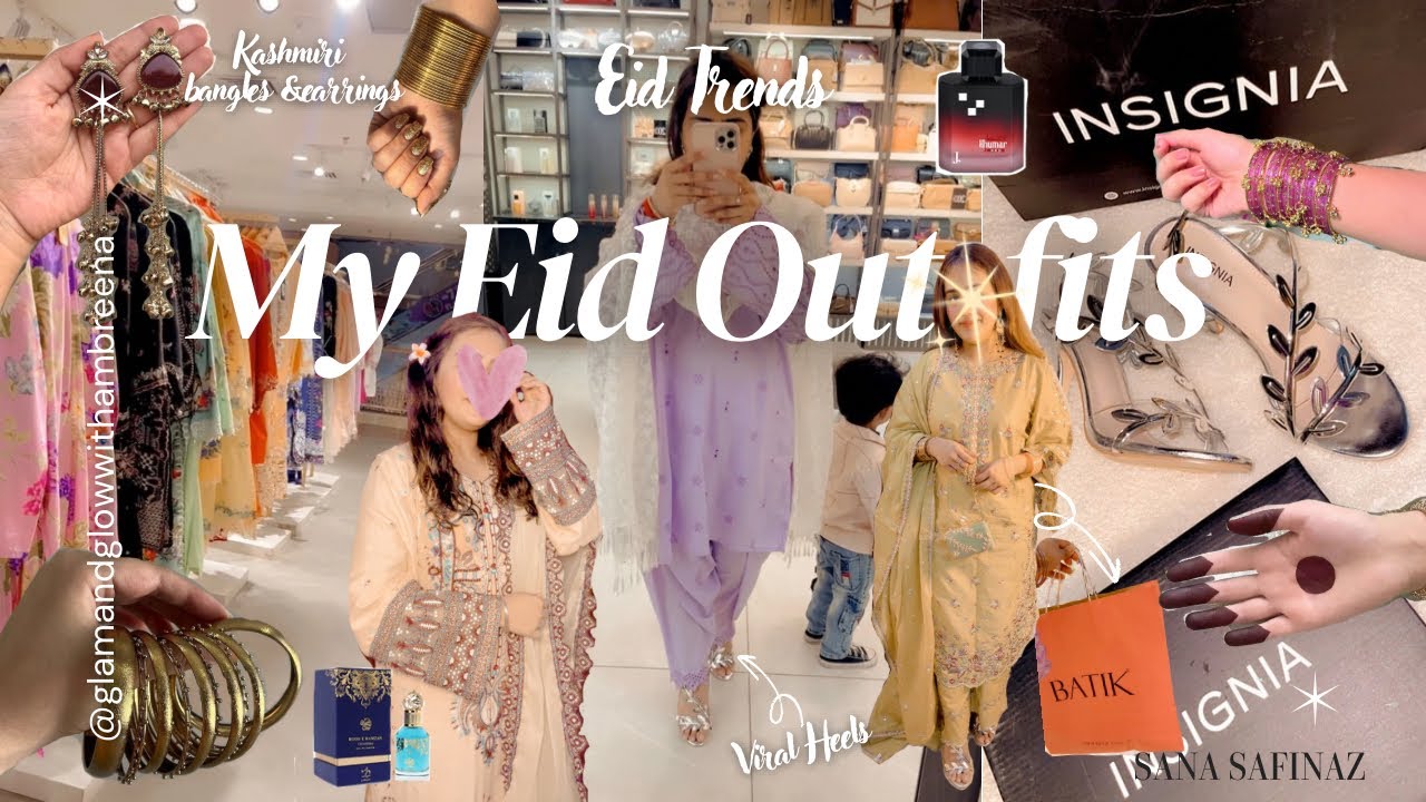 My Eid Outfits 2026 ✨Viral Insignia Heels & Trending Jewellery + Accessories | Styling ♡ ̆̈