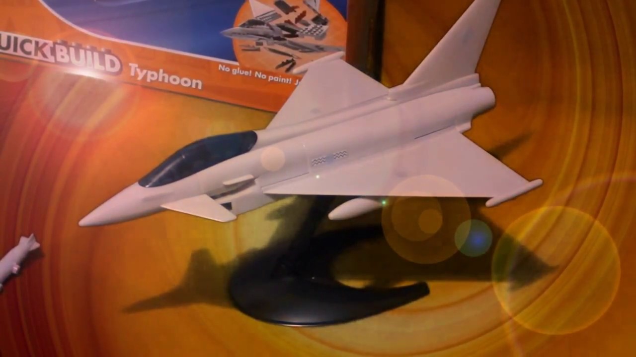AIRFIX Quickbuild Typhoon Model Build