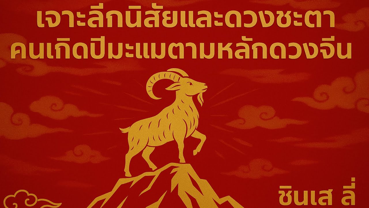 เจาะลึกนิสัยและดวงชะตาคนเกิดปีมะแม ตามหลักดวงจีน — พลังแห่งความอ่อนโยน ความมั่นคง และปัญญา