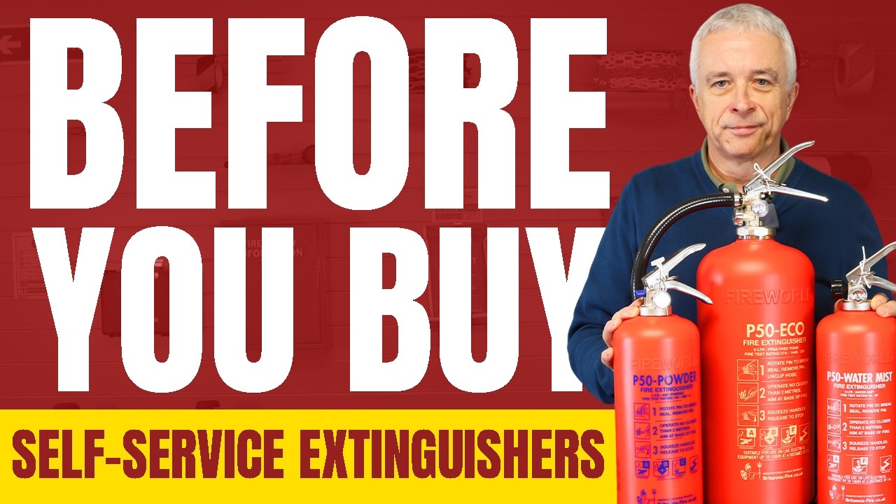 Self-Service P50 Fire Extinguishers EXPLAINED By Expert