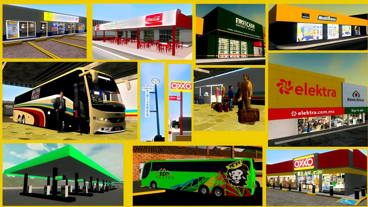 🔴 LIBERACIÓN X FILTRACIÓN MAPA ESTILO MEXICANO💯🇲🇽 Mods Para Proton Bus Simulator‼️
