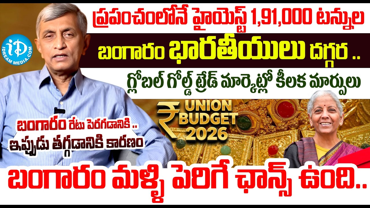 Jaya Prakash Narayana About Global Gold Trade Market | Gold Rate Today | Silver Rate Today