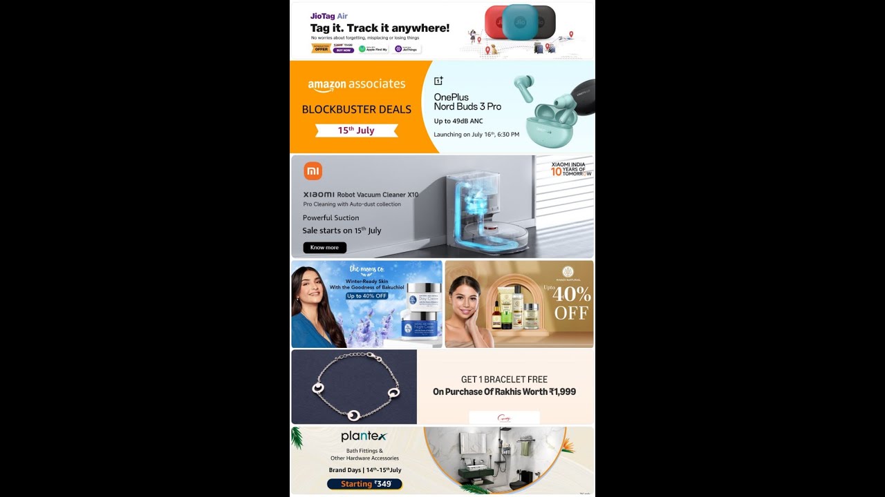 Prime Day Mega Deals in Amazon! Up to 80% OFF on Top Beauty, Gadgets, and More!