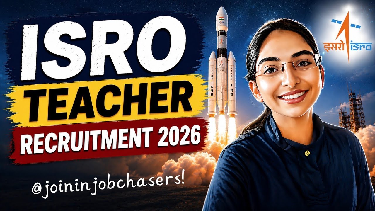 ISRO Teacher Recruitment 2026 