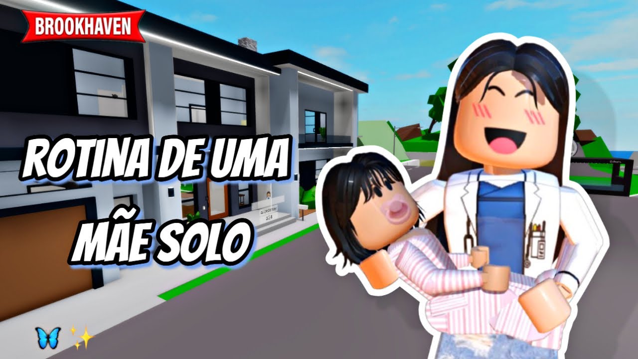 ROTINA de UMA MÃE SOLO! | Brookhaven Roblox | AliceMinePlay