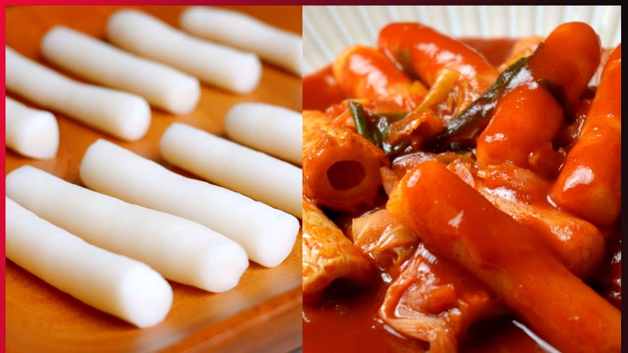 How to make homemade Korean tteokbokki rice cake. [ENG.SUB]