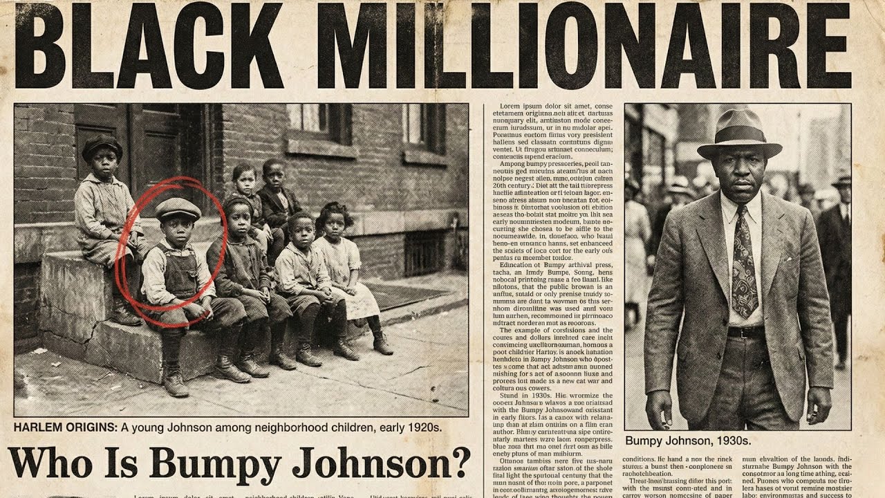 Bumpy Johnson’s Family Had No Food — 20 Years Later He Was New York’s Richest Black Man
