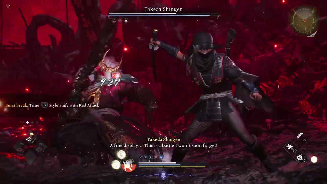 Nioh 3: Takeda Shingen boss fight