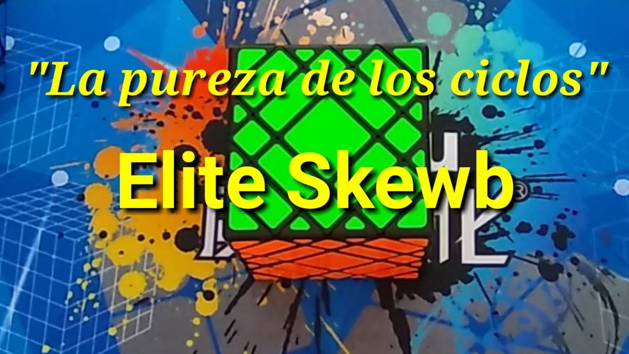 Resolver Elite Skewb con conmutadores puros.