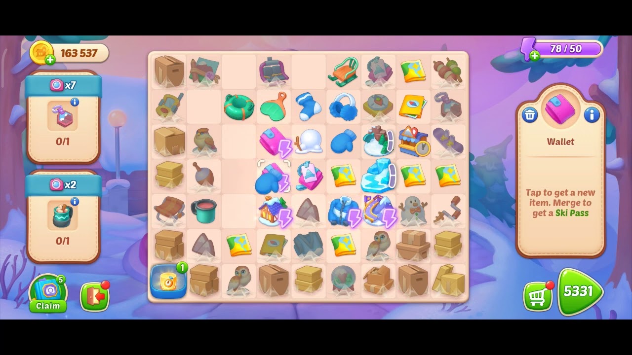 Homescapes - Merge-Photo Album - Winter Holidays - Chapter 2