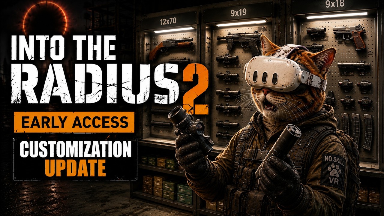 I Got Lost in the Gun Customization Update  Into the Radius 2 Quest 3