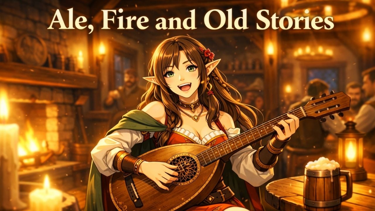 Ale, Fire and Old Stories | Tavern Music for RPG & DnD | Medieval Folk Song