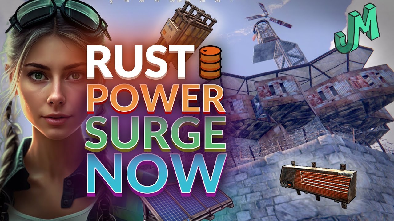 Electric Builds, Power Surge 🛢 Rust Console 🎮 Stream 489
