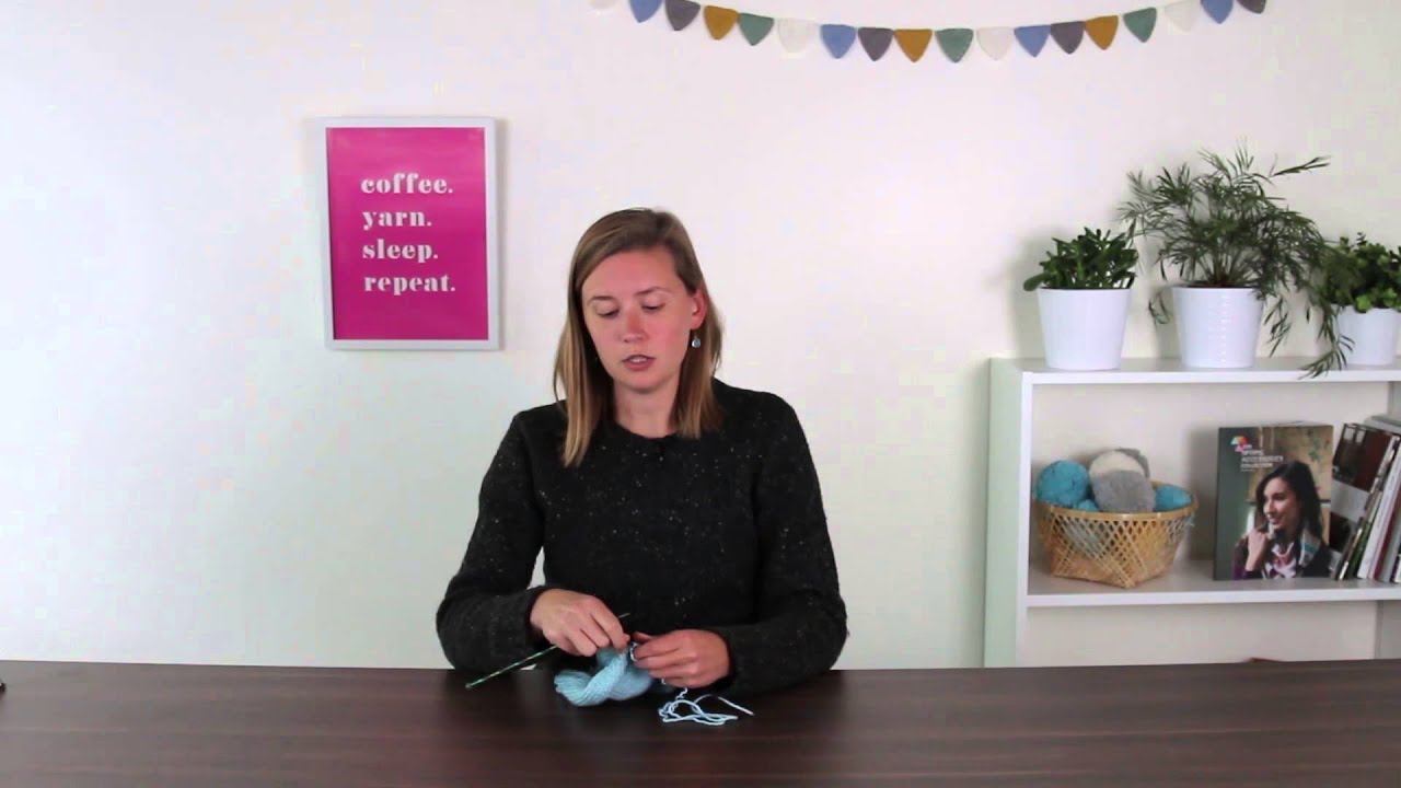 Learn to Knit Club: Learn to Knit a Hat, Part 10: Last Row of the Hat