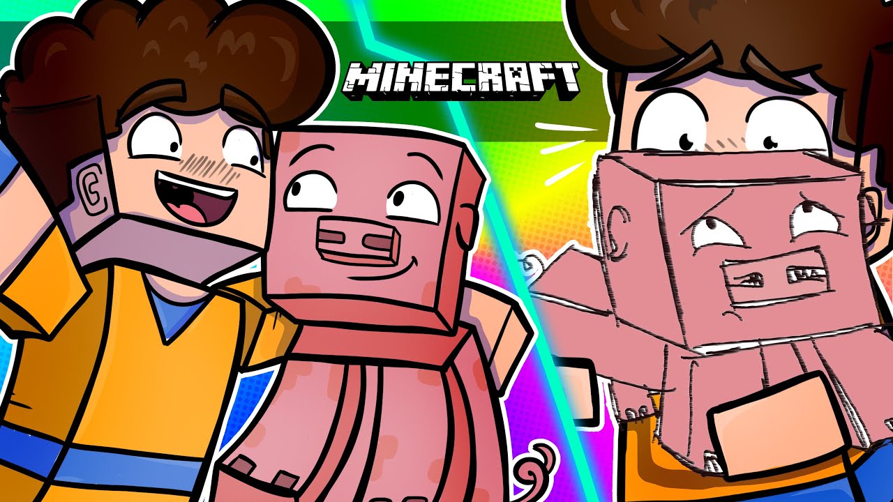 🔥 MINECRAFT, ALE TEKSTURY SĄ Z MS PAINT! | MINECRAFT FUNNY MOMENTS