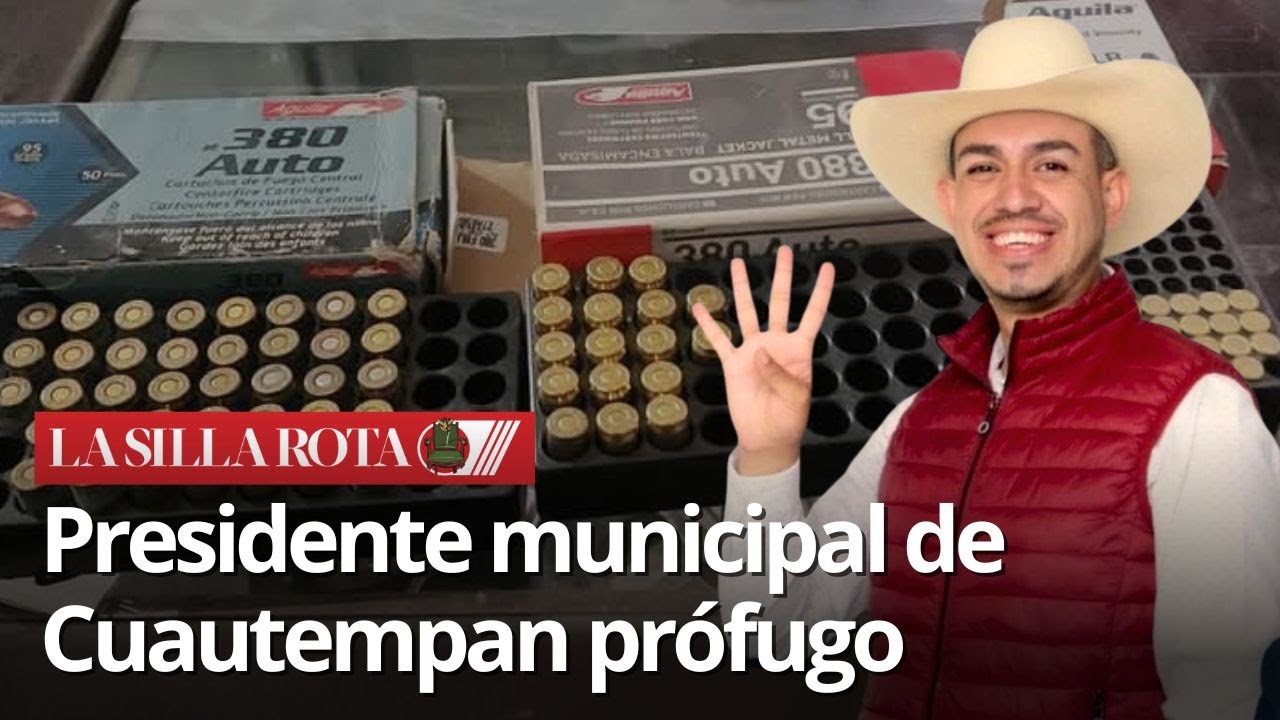 Alcalde de Cuautempan prófugo: cateos revelan drogas y armas