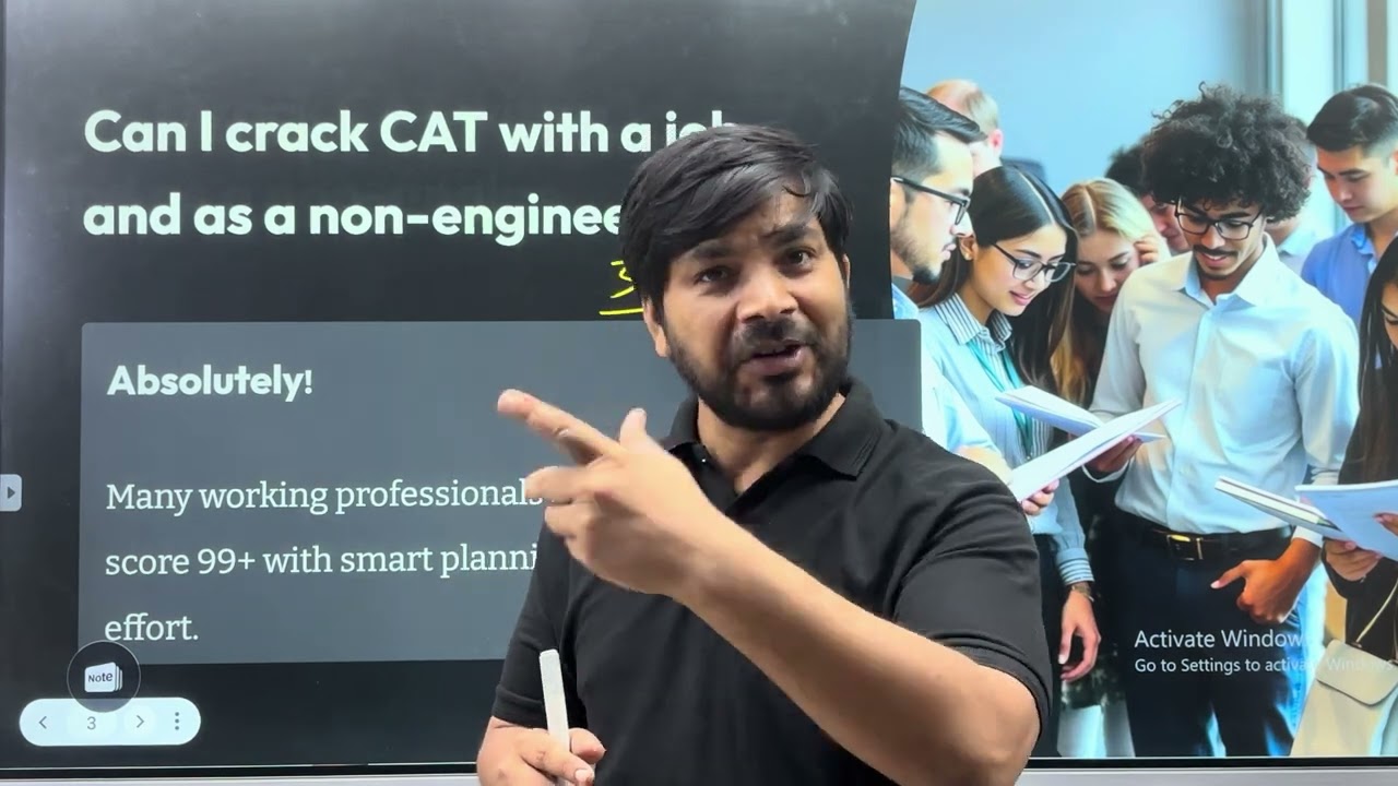 How to crack CAT with a job and as a non-engineer? | CAT 2025 | FundaMakers