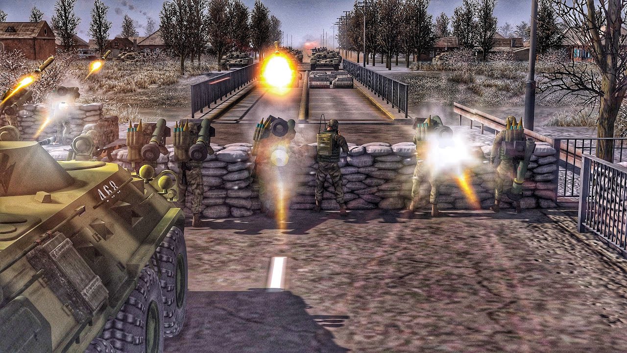 УКРАИНСКИЕ СИЛЫ УНИЧТОЖИЛИ РОССИЙСКИЙ КОНВОЙ