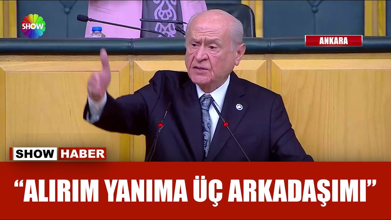 Bahçeli'den ''İmralı'ya ben giderim'' çıkışı