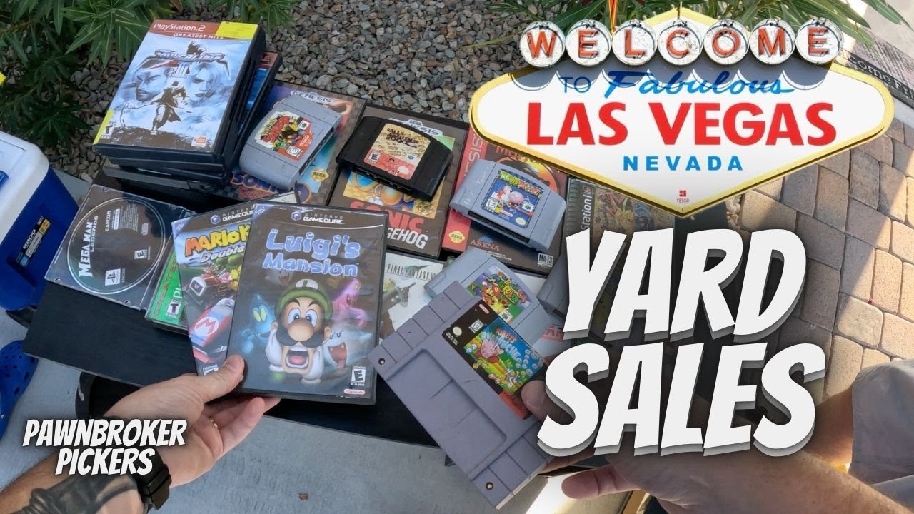 I Went To Yard Sales While I was In Las Vegas