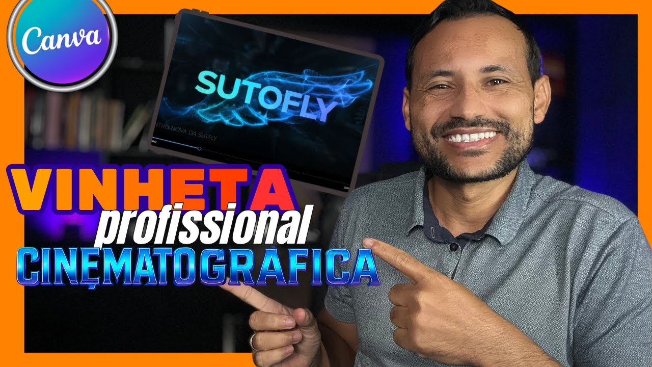 Como criar uma INTRO cinematogr&aacute;fica  COM IA para o seu canal de gra&ccedil;a no canva  EM UM MINUTO!
