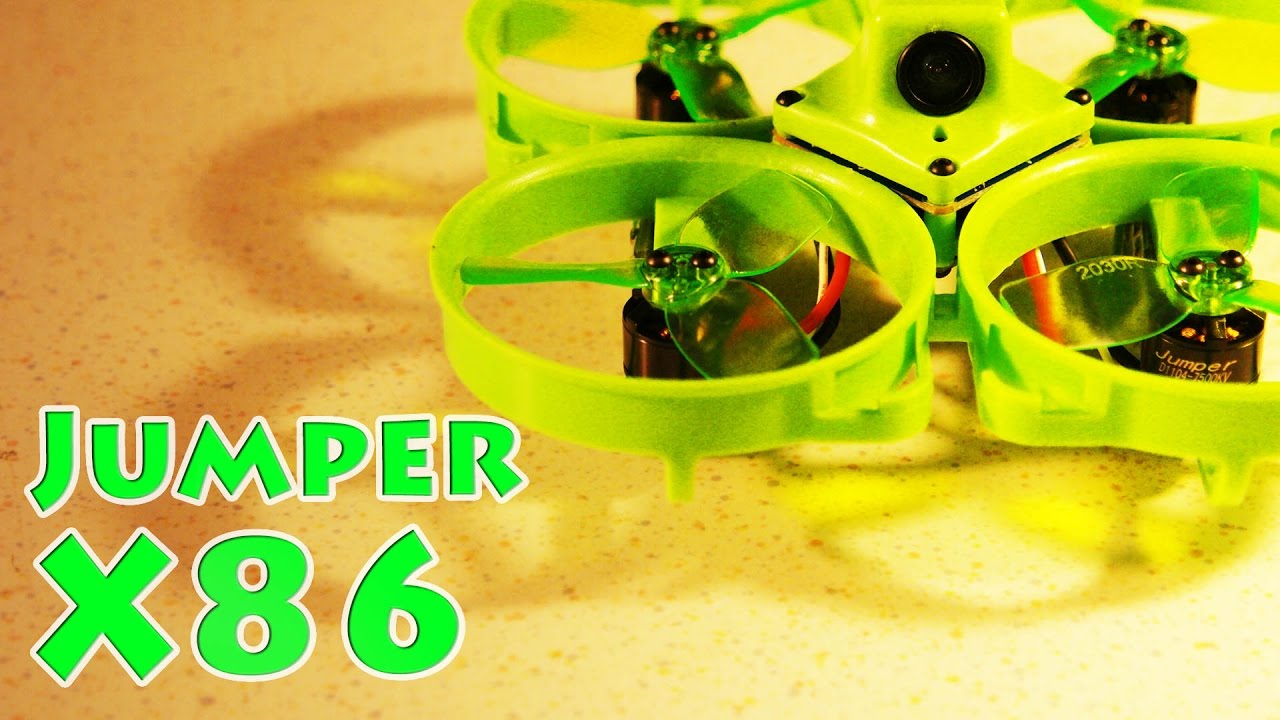 ✔ Jumper X86. Микрокоптер на БК. 8K/8K/DShot600 Обзор, настройка.